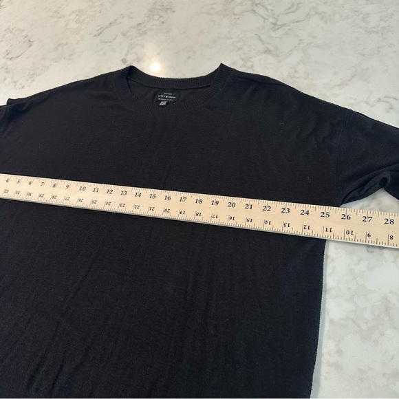 Lucky Brand Black Knit Long Sleeve Top. Size XL - Picture 11 of 16
